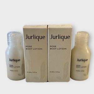 🛍️ x2 Jurlique Softening Rose Body Lotion Deluxe Sample Size NIB